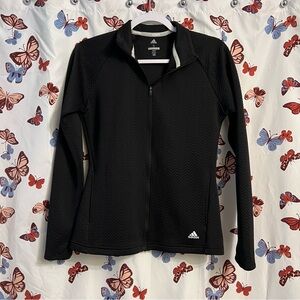 Adidas Black Full-Zip golf Jacket